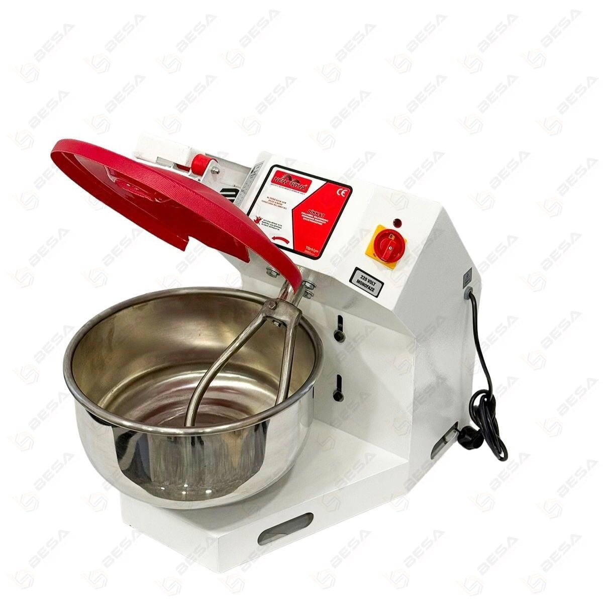 Süper Mikser 5 Kg Kapaklı Hamur Yoğurma Makinesi