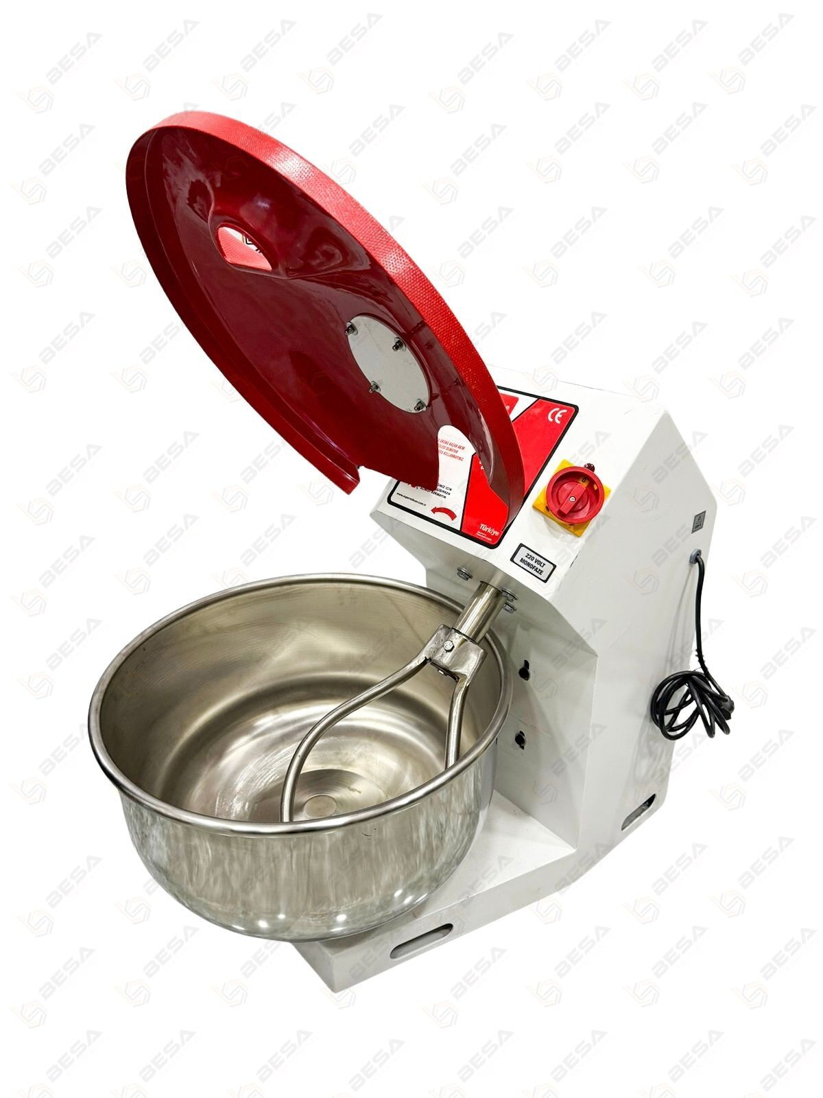 25 Kg Kapaklı Hamur Yoğurma Makinesi