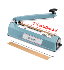 Besa 20 Cm Demir Gövde Poşet Ağzı Yapıştırma Makinesi