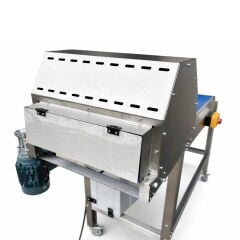 Besa Konveyör Bantlı 3 Motorlu Üstten Atmalı Et Doğrama Paylama Makinesi