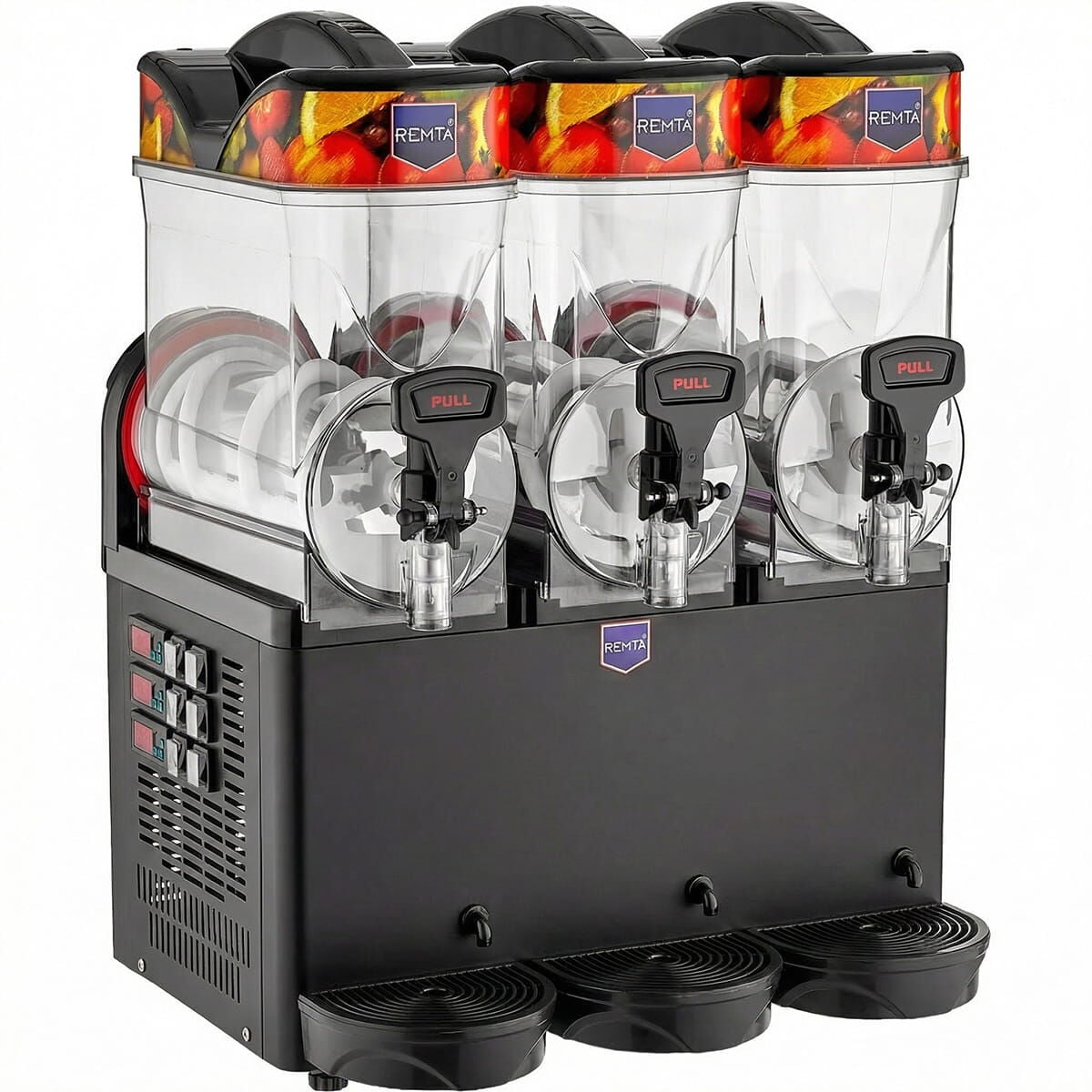 Remta 12+12+12 LT Üçlü Slush (Buzlaş-Karlamaç) Makinesi