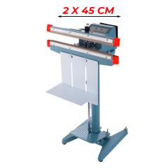 Besa Çift Çene 45 Cm Pedallı Poşet Yapıştırma Makinesi