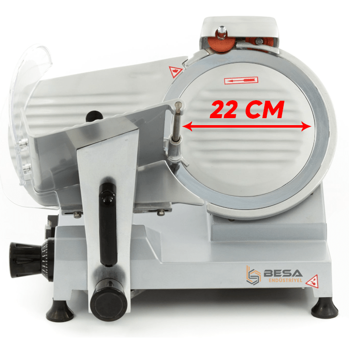 Besa HBS-220 22 Cm Kaşar Salam Dilimleme Makinesi