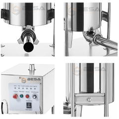 Besa 15 Litre Otomatik Sosis Sucuk Dolum Makinesi
