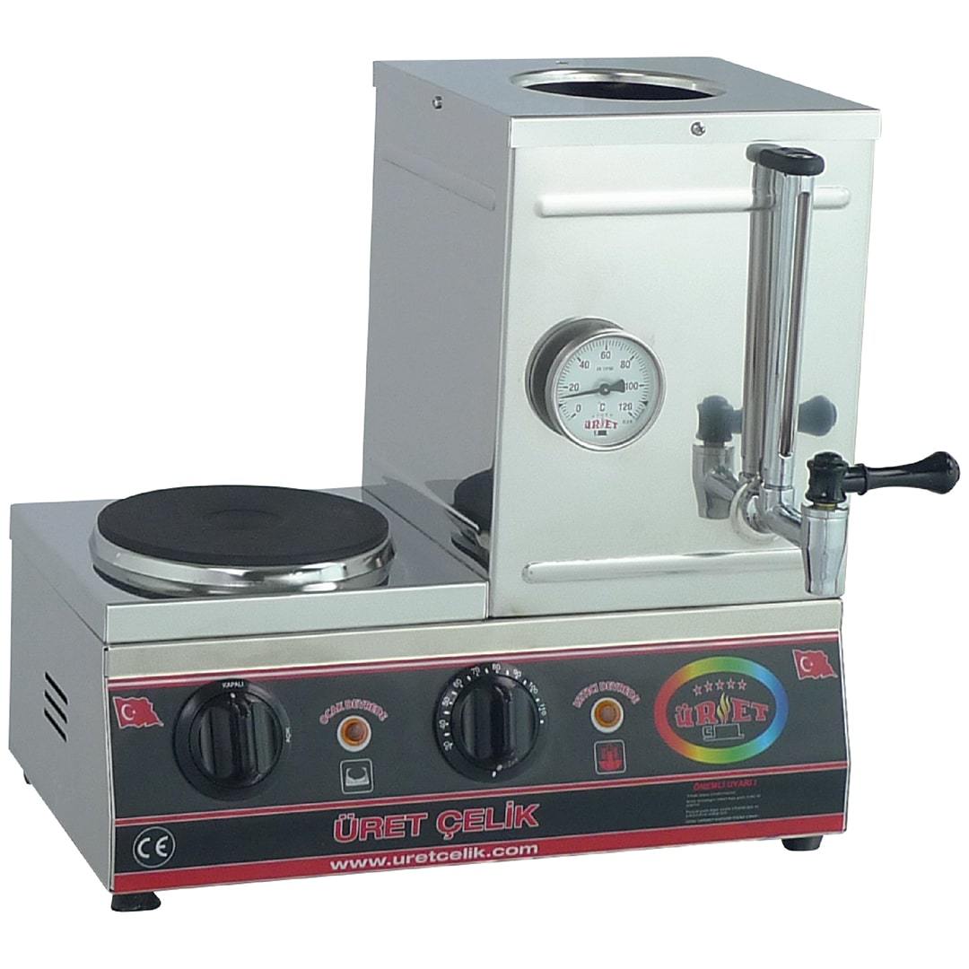 Üret 15'Lik-12 Litre Pleytli Kahve Kazanı
