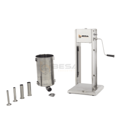 Besa 7 Litre Manuel Kollu Sosis Sucuk Dolum Makinesi