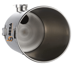 Besa 7 Litre Yatay Manuel Kollu Sosis Sucuk Dolum Makinesi