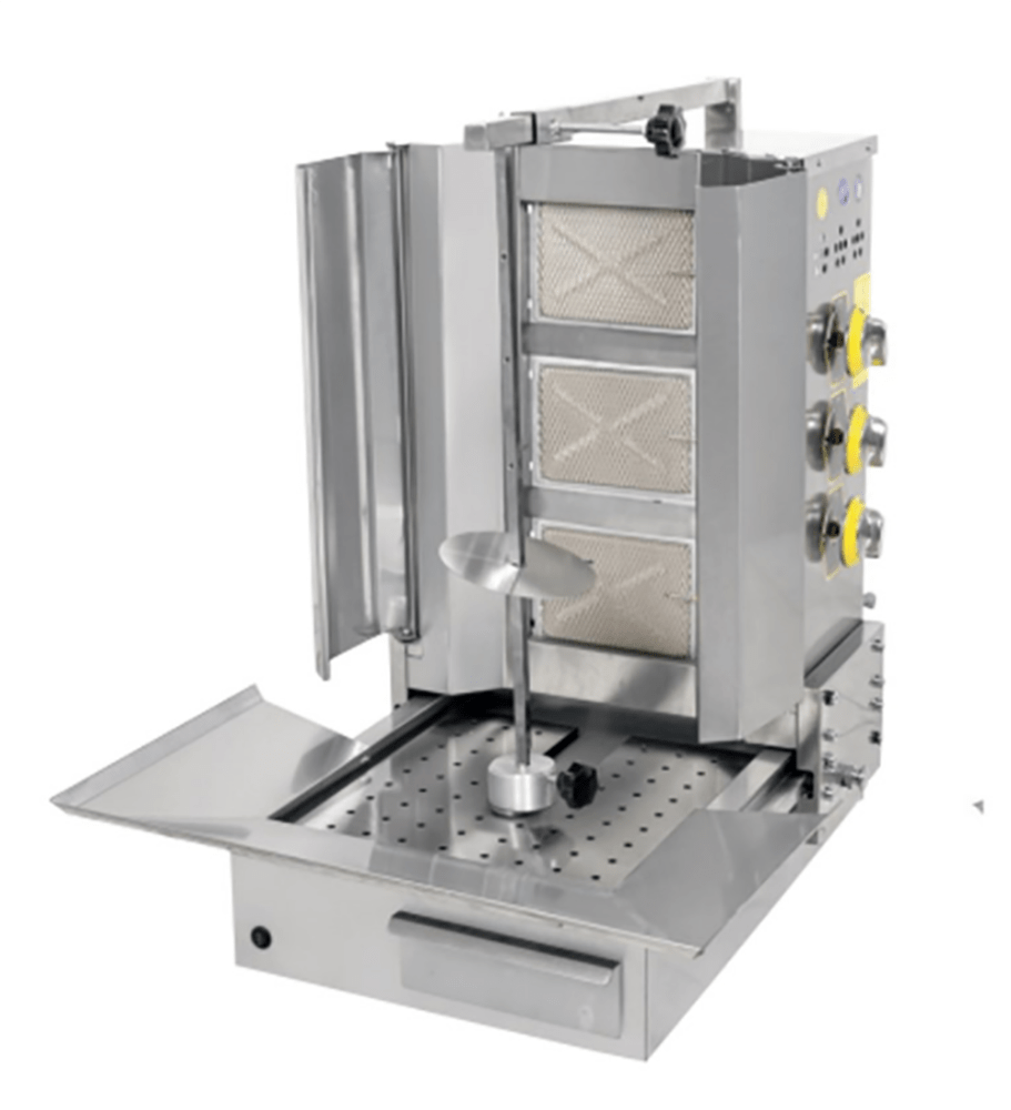 Besa 3 Radyanlı Alttan Motorlu Lpg Ve Doğalgazlı Döner Ocağı