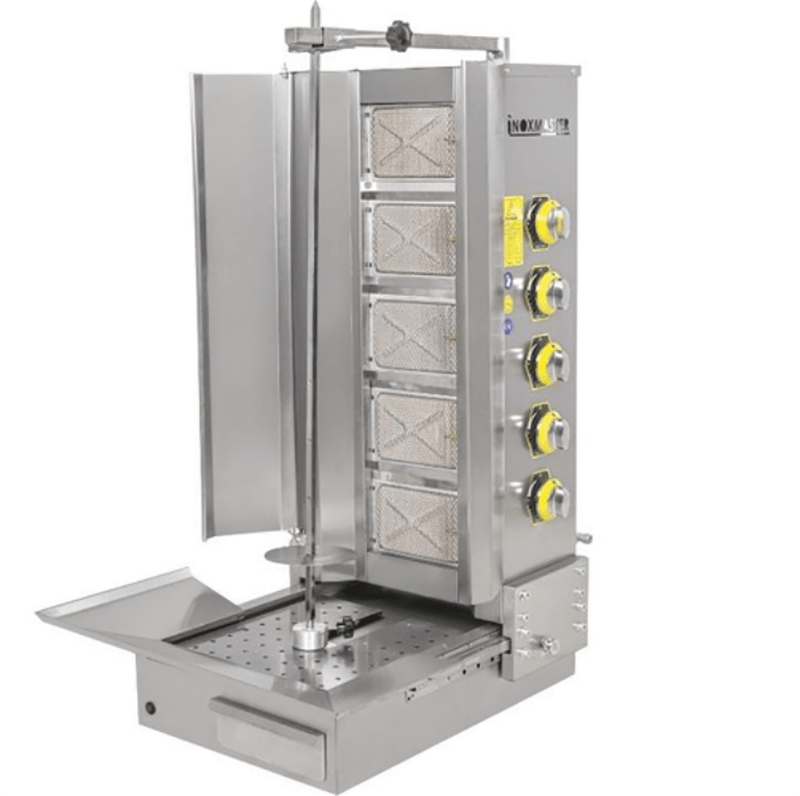 Besa 5 Radyanlı Alttan Motorlu Lpg Ve Doğalgazlı Döner Ocağı