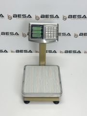 Besa 30x35 100 Kg Kapasiteli Elektronik Şarjlı Terazi