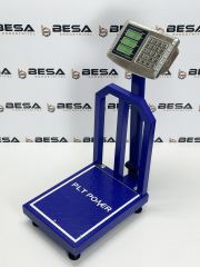 Besa 30x40 150 Kg Kapasiteli Korumalı Elektronik Şarjlı Terazi
