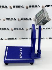 Besa 30x40 150 Kg Kapasiteli Korumalı Elektronik Şarjlı Terazi