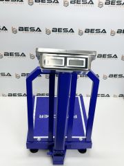 Besa 40x50 300 Kg Kapasiteli Korumalı Elektronik Şarjlı Terazi