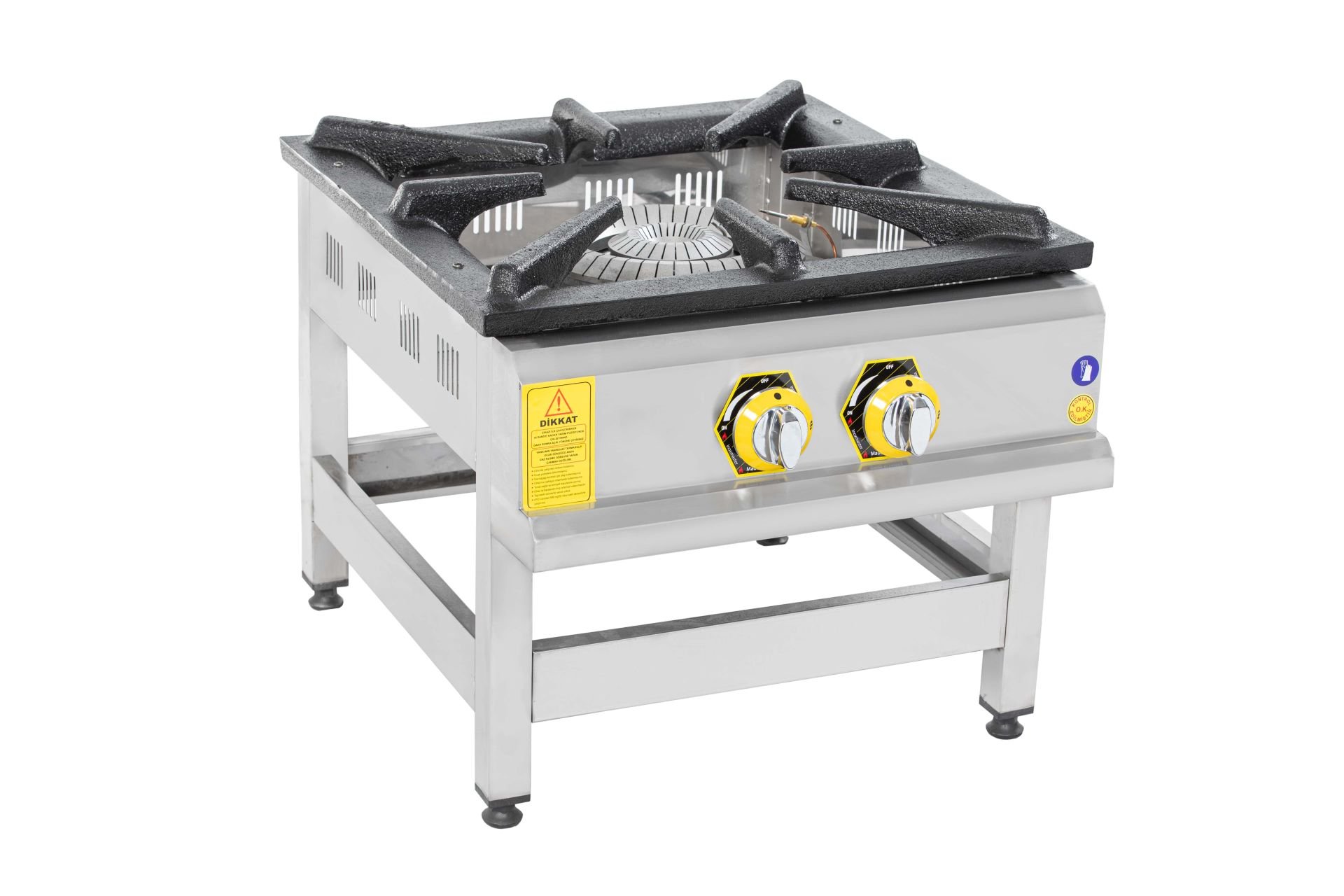 Gazlı Çift Yanışlı Yer Ocağı