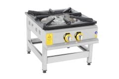 Besa Gazlı Çift Yanışlı Yer Ocağı