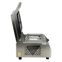 Besa Paslanmaz İki Bölmeli Tabak Kapatma Makinesi