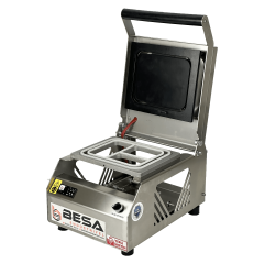 Besa Paslanmaz Üç Bölmeli Kase Kapatma Makinesi