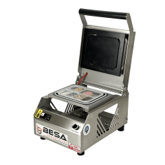 Besa Paslanmaz Altı Bölmeli Kahvaltı Tabak Paketleme Makinesi