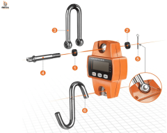 Besa 300 Kg Kapasiteli Çengelli Terazi