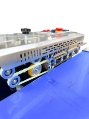 Otomatik Geniş Konveyörlü Poşet Ağzı Yapıştırma Makinesi