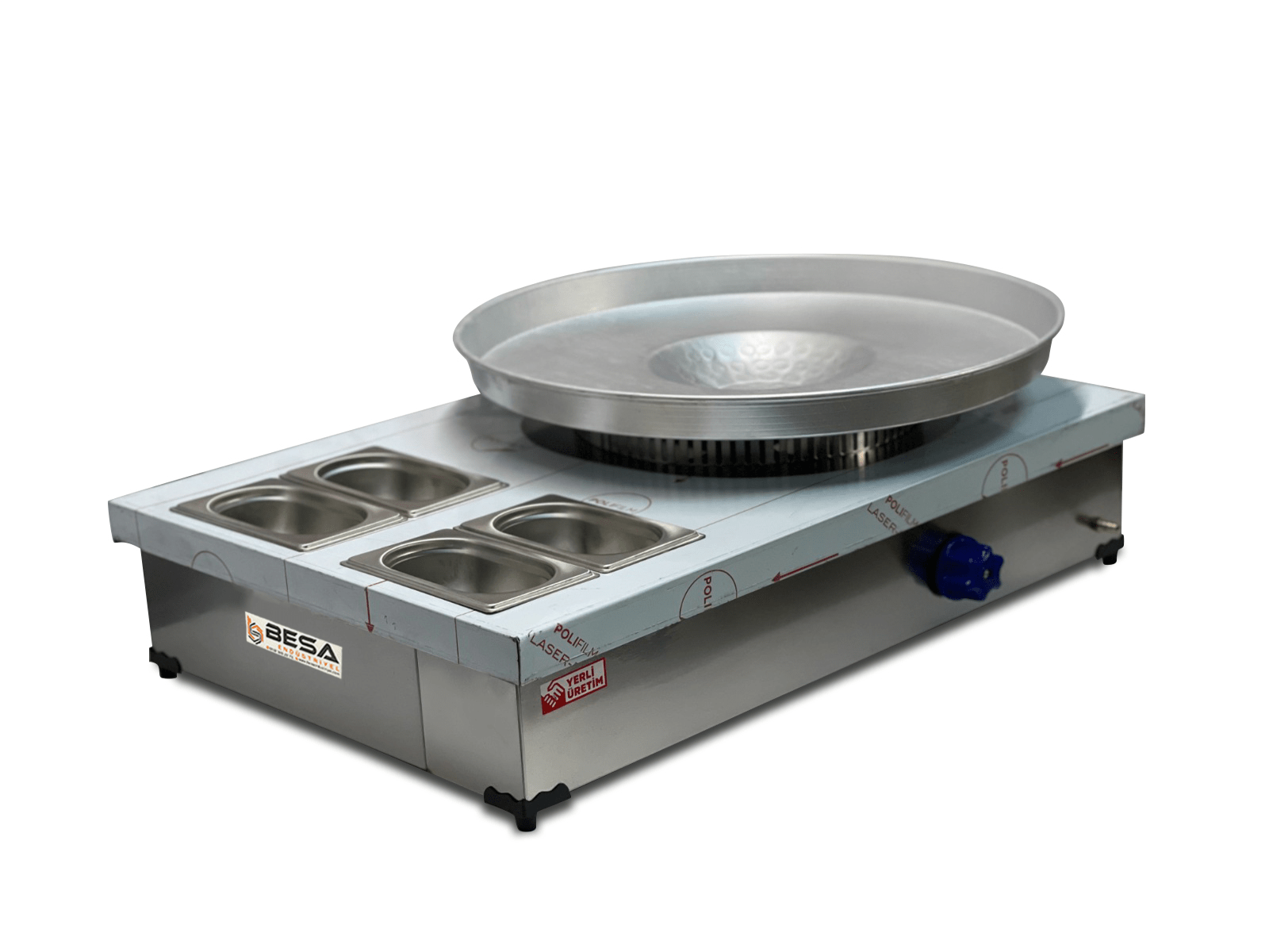 Besa 60x120 4 Garnitürlü Doğalgazlı Tantuni Ocağı