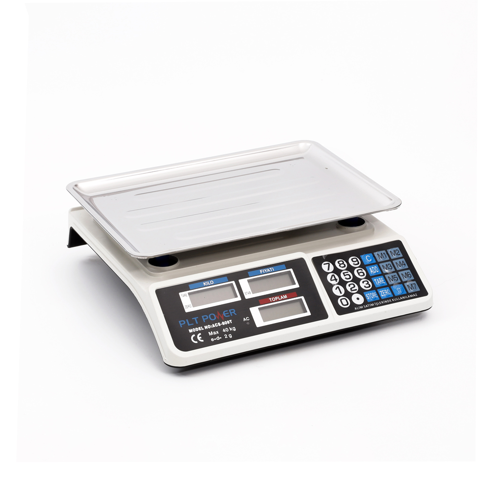 Besa 40 Kg Fiyat Hesaplamalı Terazi