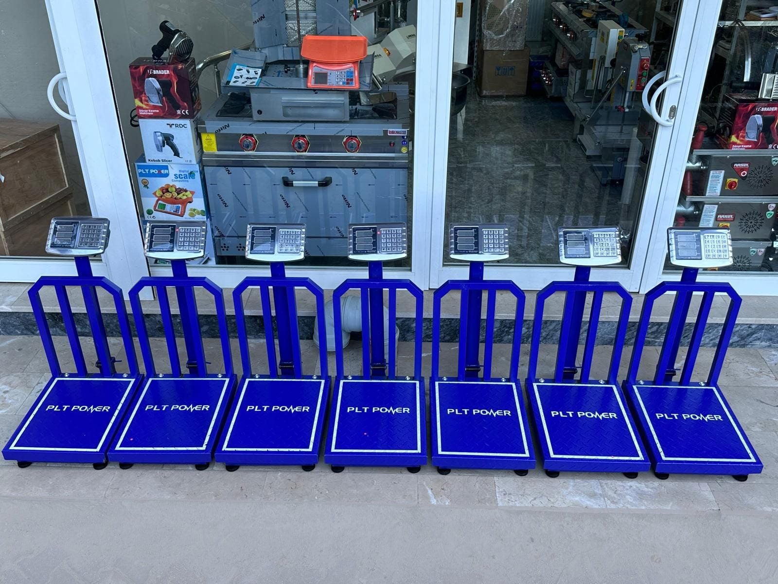 Besa 300 Kg Kapasiteli 7 li Hisse Terazisi Kurban Baskülü