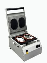 Besa 177*117 İkili Oval Tabak Paketleme Kapatma Makinesi