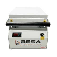 Besa 110*110 İkili Yuvarlak Kase Kapatma Makinesi