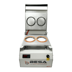 Besa 110*110 İkili Yuvarlak Kase Kapatma Makinesi