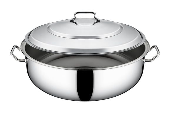 Besa 36x15 Cm 14 Litre Kapaklı Helvane Tenceresi