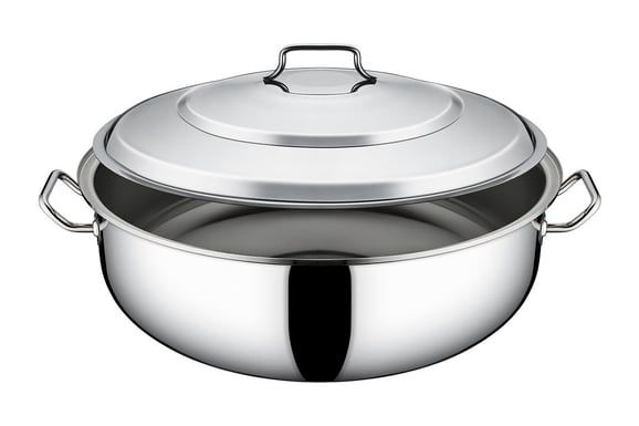 Besa 40x17 Cm 19 Litre Kapaklı Helvane Tenceresi