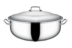 Besa 50x20 Cm 36 Litre Kapaklı Helvane Tenceresi