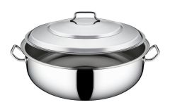 Besa 60x20 Cm 45 Litre Kapaklı Helvane Tenceresi