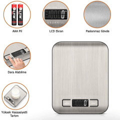 Besa 5 Kg Kapasiteli Mutfak Terazisi