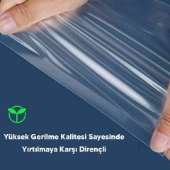 Besa 30x40 Cm 100 Adet Tırtıklı Vakum Poşeti