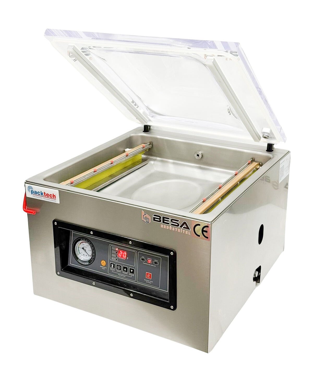 41x41 Cm Çift Çene Vakum Makinesi