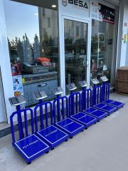 Besa 150 Kg Kapasiteli 7 li Hisse Terazisi Kurban Baskülü