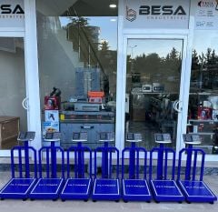 600 Kg Kapasiteli 7 li Hisse Terazisi Kurban Baskülü